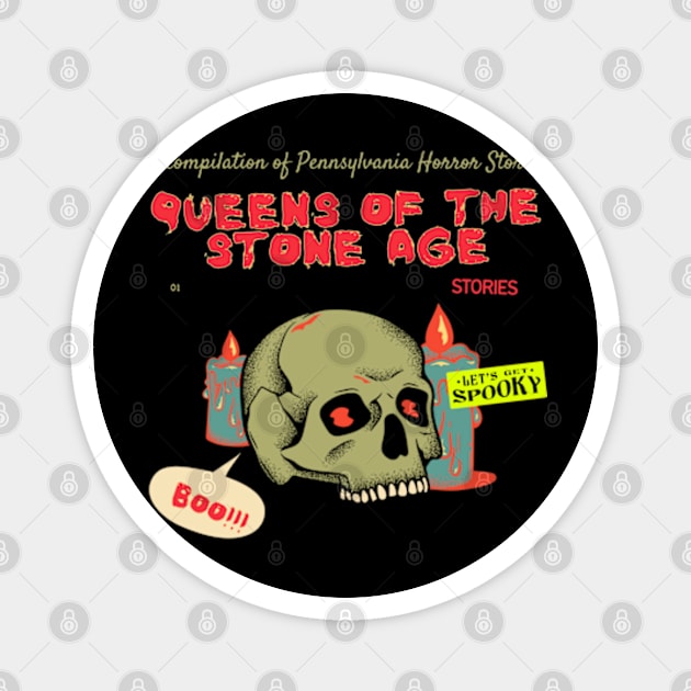 qotsa horror story Magnet by psychedelic skull